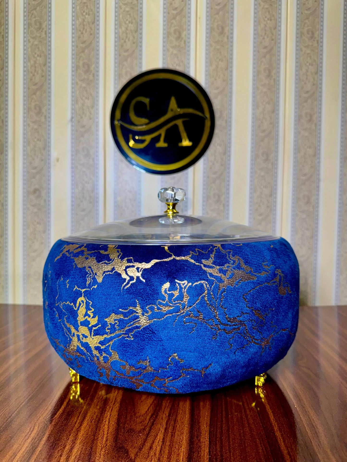 SA Home Decore velvet steel bowl hotpot gift Pakistan
