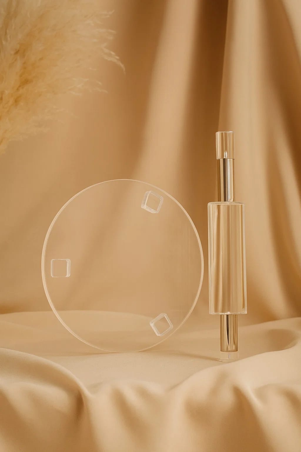Clear acrylic belan and board set kitchen tool Pakistan