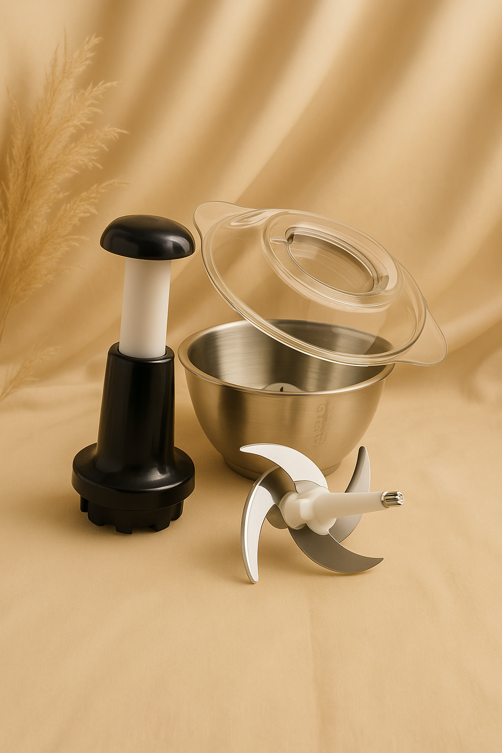 Non-stick crystal belan with matching board Pakistan kitchen tool
