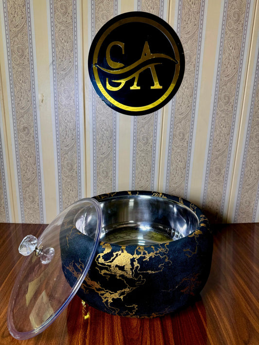 TURKISH VELVET STEEL BOWL HOTPOT - NEW ARRIVAL
