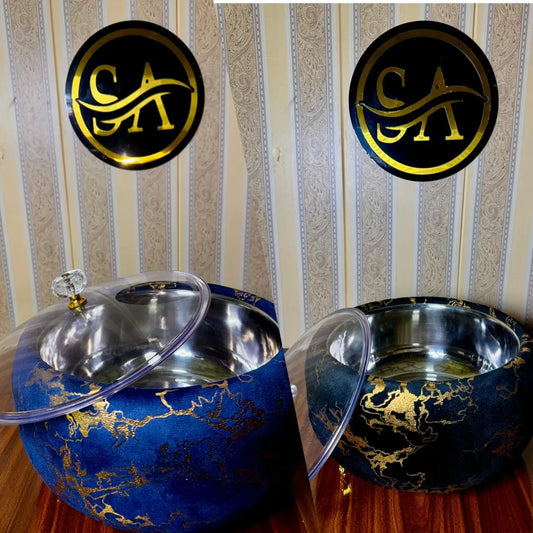 STEEL BOWL VELVET HOTPOT - PACK OF TWO