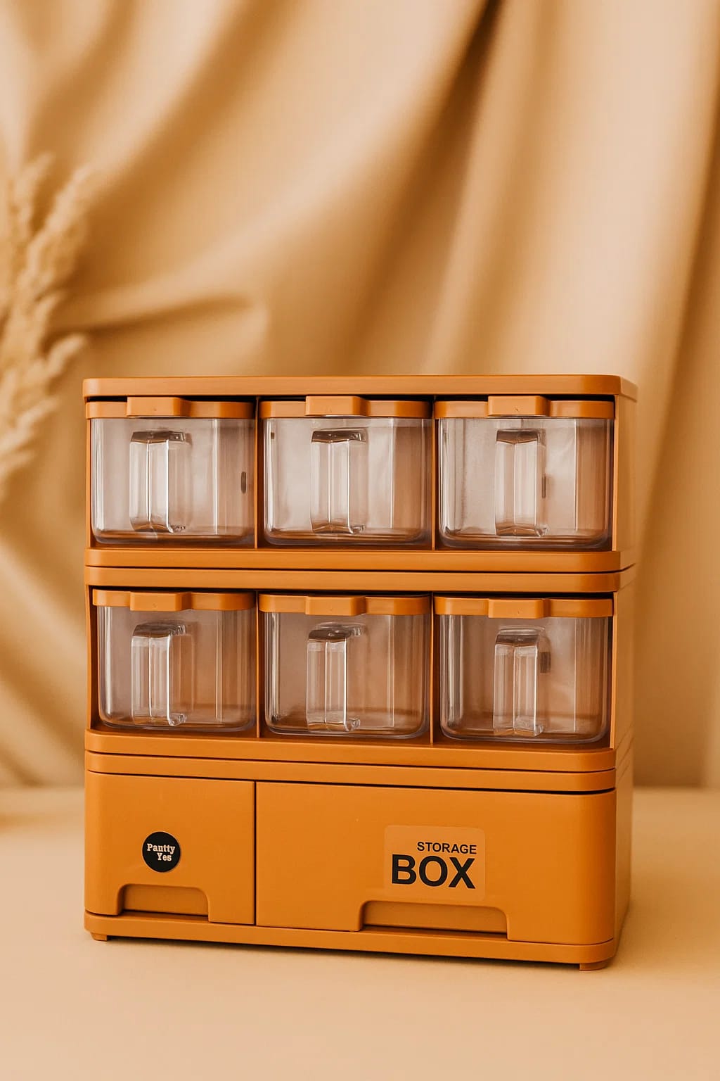 ✨ Premium Multi-Compartment Storage Box – Modern Kitchen & Home Organizer