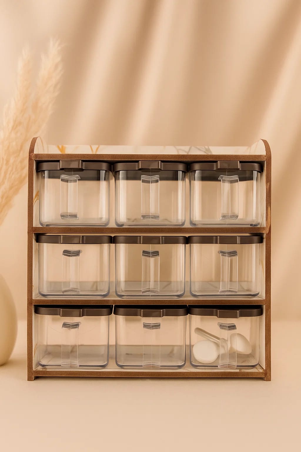 "kitchen Spice Storage Solution - 9 Jar Spice"